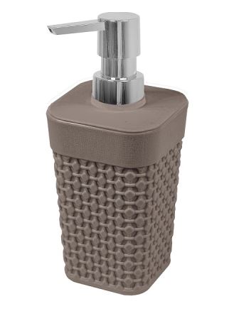 Дозатор для жидкого мыла OSLO шоколадный мокко